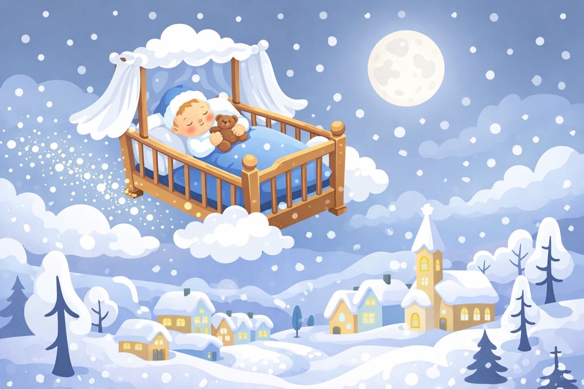 Bajka o latającym łóżeczku - usypianka